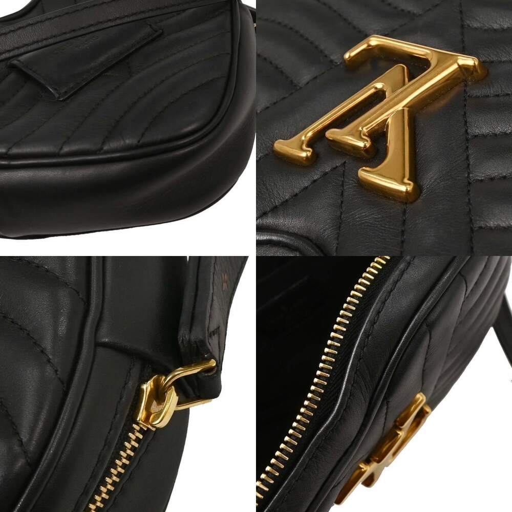 Louis Vuitton Quilted Leather New Wave Heart Crossbody Bag Black - Picture 4 of 4